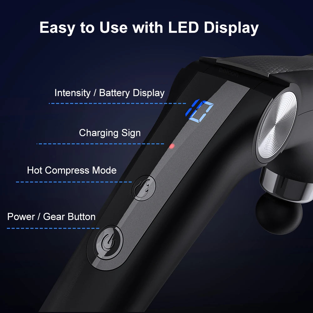 Extended Handle Muscle Massager